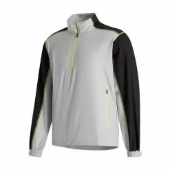 FootJoy Sport Windshirt -Golf Bag Sales footjoy sport windshirt silver black lime 01 02856.1646236671