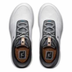 FootJoy Men's Stratos Golf Shoes -Golf Bag Sales footjoy stratos golf shoes white charcoal 03 50259.1671650612