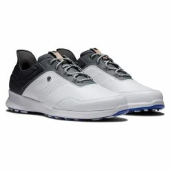 FootJoy Men's Stratos Golf Shoes -Golf Bag Sales footjoy stratos golf shoes white charcoal 05 99948.1671654411