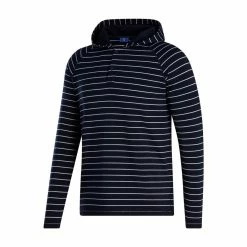 FootJoy Striped Hoodie -Golf Bag Sales footjoy striped hoodie navy white 04 57303.1673902016