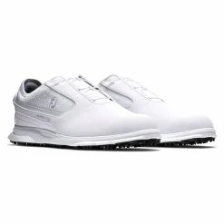 FootJoy Men's Superlites XP BOA Golf Shoes -Golf Bag Sales footjoy superlites xp boa golf shoes white silver 05 99472.1632948291