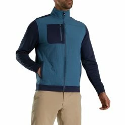 FootJoy ThermoSeries Hybrid Jacket 12 FootJoy ThermoSeries Hybrid Jacket -Golf Bag Sales footjoy thermoseries hybrid jacket navy slate 01 15521.1663172178