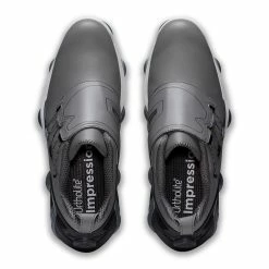 FootJoy Men's Tour Alpha BOA Golf Shoes -Golf Bag Sales footjoy tour alpha boa golf shoes gray charcoal orange 07 49175.1651760816