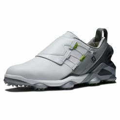 FootJoy Men's Tour Alpha BOA Golf Shoes -Golf Bag Sales footjoy tour alpha boa golf shoes white gray charcoal 03 74014.1651760816
