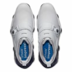 FootJoy Men's Tour Alpha Dual BOA Golf Shoes -Golf Bag Sales footjoy tour alpha dual boa golf shoes white navy gray 03 46893.1642002992