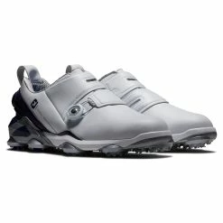 FootJoy Men's Tour Alpha Dual BOA Golf Shoes -Golf Bag Sales footjoy tour alpha dual boa golf shoes white navy gray 05 73112.1642002991