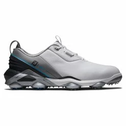 FootJoy Men's Tour Alpha Golf Shoes -Golf Bag Sales footjoy tour alpha golf shoes white gray blue 01 94181.1667846566