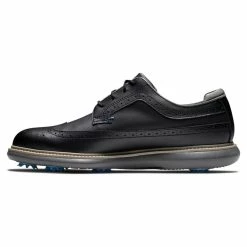 FootJoy Men's Traditions Golf Shoes -Golf Bag Sales footjoy traditions golf shoes black blue gray 02 24306.1636977356