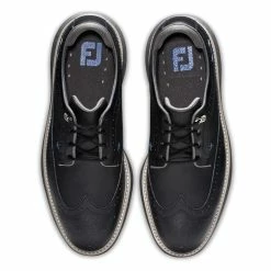 FootJoy Men's Traditions Golf Shoes -Golf Bag Sales footjoy traditions golf shoes black blue gray 03 93907.1636977358