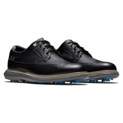 FootJoy Men's Traditions Golf Shoes -Golf Bag Sales footjoy traditions golf shoes black blue gray 05 71604.1636977357