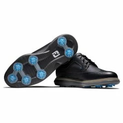 FootJoy Men's Traditions Golf Shoes -Golf Bag Sales footjoy traditions golf shoes black blue gray 06 29698.1668608803