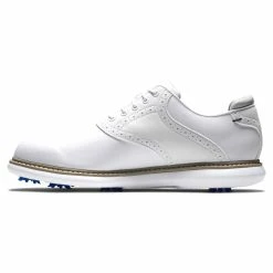 FootJoy Men's Traditions Golf Shoes -Golf Bag Sales footjoy traditions golf shoes white gray 02 05727.1668608822