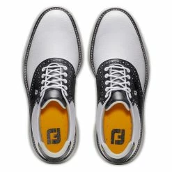 FootJoy Men's Traditions Saddle Golf Shoes -Golf Bag Sales footjoy traditions saddle golf shoes white camo 03 45714.1676598465