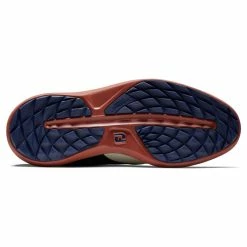 FootJoy Men's Traditions Spikeless Golf Shoes -Golf Bag Sales footjoy traditions spikeless golf shoes tan navy 04 00837.1678140729