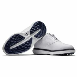 FootJoy Men's Traditions Spikeless Golf Shoes -Golf Bag Sales footjoy traditions spikeless golf shoes white 06 86868.1678140732