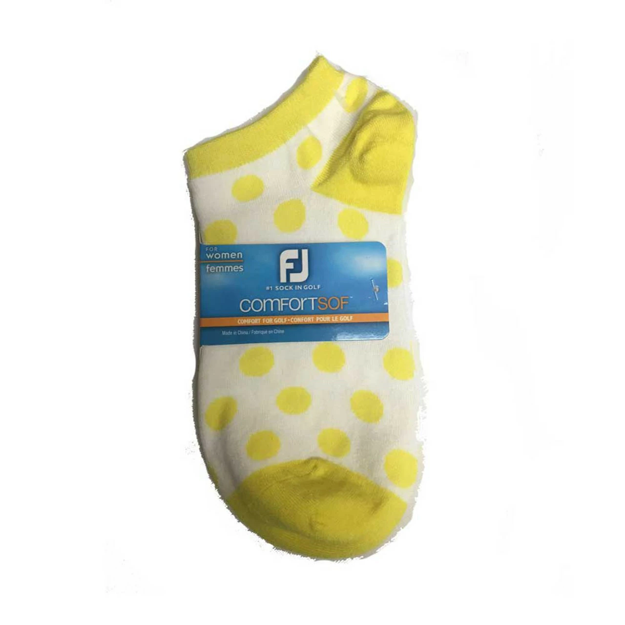 FootJoy Women's ComfortSof Low Cut Polka Dot Print Fashion Sock 6 FootJoy Women's ComfortSof Low Cut Polka Dot Print Fashion Sock - Image 6