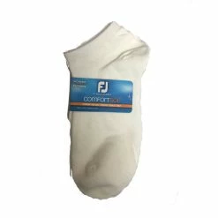 FootJoy Women's ComfortSof Low Cut Solid Print Fashion Sock -Golf Bag Sales footjoy womens comfortsof low cut solid print fashion sock white 01 81981.1671655142