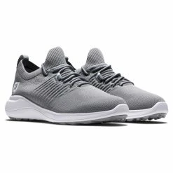 FootJoy Women's FJ Flex XP Golf Shoes - Previous Season Style -Golf Bag Sales footjoy womens fj flex xp golf shoes gray white 05 78034.1657651381