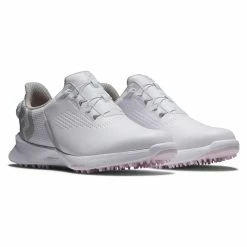 FootJoy Women's FJ Fuel BOA Golf Shoes -Golf Bag Sales footjoy womens fj fuel boa golf shoes white pink 05 04071.1642775162
