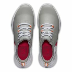 FootJoy Women's FJ Fuel Golf Shoes -Golf Bag Sales footjoy womens fj fuel golf shoes gray white yellow 03 90990.1642000147