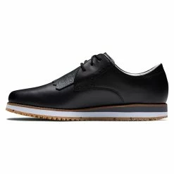 FootJoy Women's FJ Sport Retro Golf Shoes - Previous Season Style -Golf Bag Sales footjoy womens fj sport retro golf shoes black charcoal 02 70957.1657651449