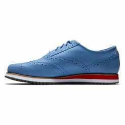 FootJoy Women's FJ Sport Retro Golf Shoes - Previous Season Style -Golf Bag Sales footjoy womens fj sport retro golf shoes blue white 02 95909.1657651448