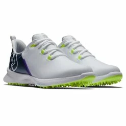 FootJoy Women's Fuel Sport Golf Shoes -Golf Bag Sales footjoy womens fuel sport golf shoes white navy 05 02612.1676594599