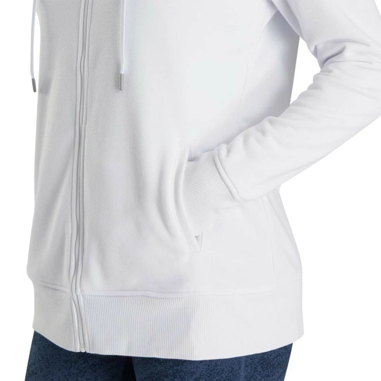 FootJoy Women's Full-Zip Hoodie - Prior Generation 4 FootJoy Women's Full-Zip Hoodie - Prior Generation - Image 4