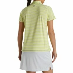 FootJoy Women's Heather Stripe Polo 27 FootJoy Women's Heather Stripe Polo -Golf Bag Sales footjoy womens heather stripe polo citrus 03 97080.1631901194