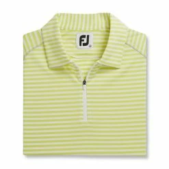 FootJoy Women's Heather Stripe Polo 29 FootJoy Women's Heather Stripe Polo -Golf Bag Sales footjoy womens heather stripe polo citrus 05 00720.1631901194