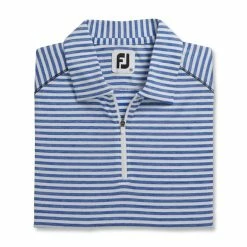 FootJoy Women's Heather Stripe Polo 24 FootJoy Women's Heather Stripe Polo -Golf Bag Sales footjoy womens heather stripe polo cobalt 05 63327.1631901195