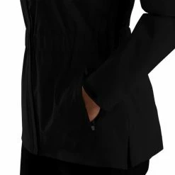 FootJoy Women's HydroLite Rain Jacket -Golf Bag Sales footjoy womens hydrolite rain jacket black 04 58592.1673902799