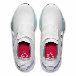 FootJoy Women's Hyperflex BOA Golf Shoes -Golf Bag Sales footjoy womens hyperflex boa golf shoes white purple blue 03 76555.1677776017