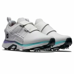 FootJoy Women's Hyperflex BOA Golf Shoes -Golf Bag Sales footjoy womens hyperflex boa golf shoes white purple blue 05 42625.1677776018
