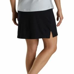 FootJoy Women's Knit Skort -Golf Bag Sales footjoy womens knit skort black 03 14393.1673904482