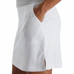 FootJoy Women's Knit Skort -Golf Bag Sales footjoy womens knit skort white 04 89114.1673903923