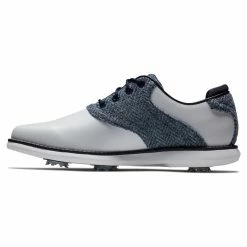 FootJoy Women's Limited Edition Harris Tweed Traditions Golf Shoes 97924 -Golf Bag Sales footjoy womens limited edition harris tweed traditions golf shoes 97924 white multi 03 85762.1669392960
