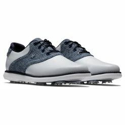 FootJoy Women's Limited Edition Harris Tweed Traditions Golf Shoes 97924 -Golf Bag Sales footjoy womens limited edition harris tweed traditions golf shoes 97924 white multi 05 32151.1669393224