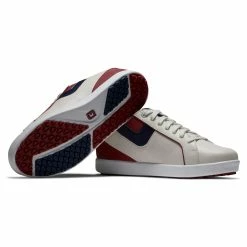 FootJoy Women's Links Golf Shoes -Golf Bag Sales footjoy womens links golf shoes bone burgundy 06 29381.1678199614