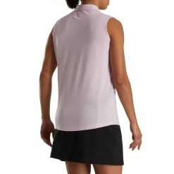 FootJoy Women's Open Placket Sleeveless Polo -Golf Bag Sales footjoy womens open placket sleeveless polo pink 02 09981.1673285466