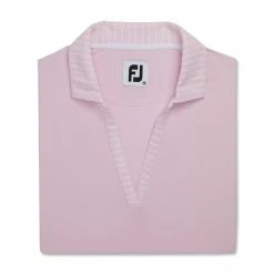 FootJoy Women's Open Placket Sleeveless Polo -Golf Bag Sales footjoy womens open placket sleeveless polo pink 04 01860.1673285466