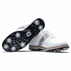 FootJoy Women's Premiere Series Golf Shoes -Golf Bag Sales footjoy womens premiere series golf shoes white multi gray 06 87554.1637000751