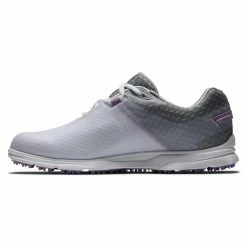 FootJoy Women's Pro SL Sport Golf Shoes -Golf Bag Sales footjoy womens pro sl sport golf shoes white gray lilac 02 65487.1676585734