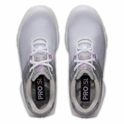 FootJoy Women's Pro SL Sport Golf Shoes -Golf Bag Sales footjoy womens pro sl sport golf shoes white gray lilac 03 76886.1676592400