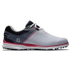 FootJoy Women's Pro SL Sport Golf Shoes -Golf Bag Sales footjoy womens pro sl sport golf shoes white navy pink 01 98316.1676584152