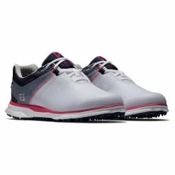 FootJoy Women's Pro SL Sport Golf Shoes -Golf Bag Sales footjoy womens pro sl sport golf shoes white navy pink 05 21202.1676595396