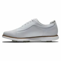 FootJoy Women's Traditions Golf Shoes -Golf Bag Sales footjoy womens traditions golf shoes white 02 64879.1669393070