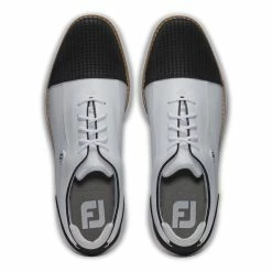 FootJoy Women's Traditions Golf Shoes -Golf Bag Sales footjoy womens traditions golf shoes white black 03 93443.1669393306
