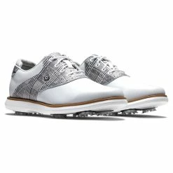 FootJoy Women's Traditions Golf Shoes -Golf Bag Sales footjoy womens traditions golf shoes white multi gray 05 63320.1669393205