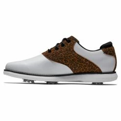 FootJoy Women's Traditions Saddle Golf Shoes -Golf Bag Sales footjoy womens traditions saddle golf shoes leopard 02 77362.1676593135